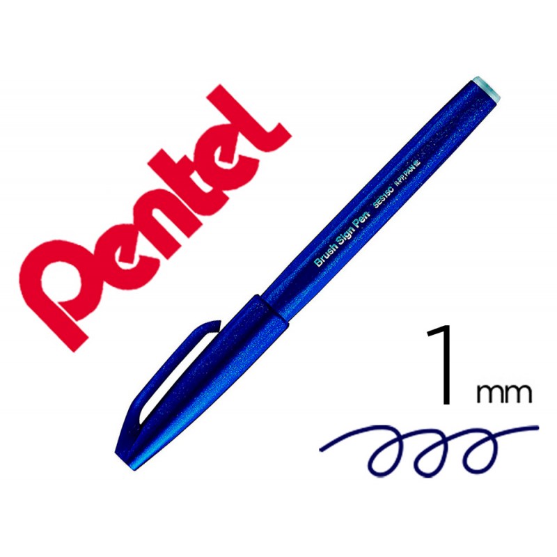 Caneta pincel pentel touch...