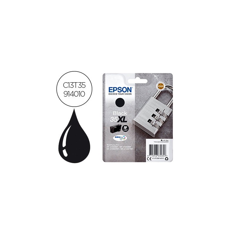 Tinteiro epson 35xl t3591...