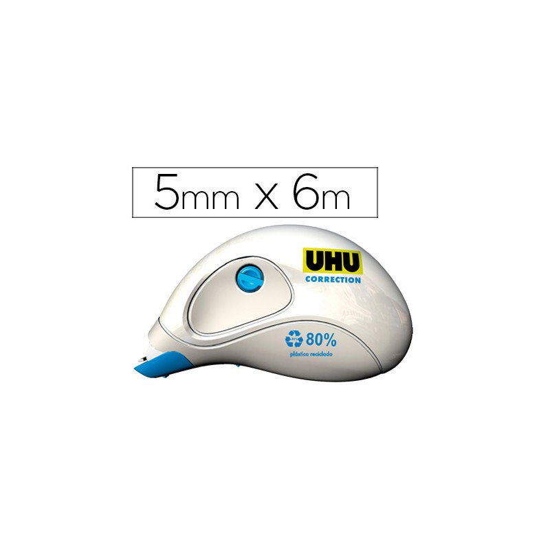 Corretor fita mini uhu 5mm...