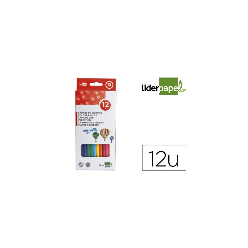 Lapis de cor liderpapel 12...