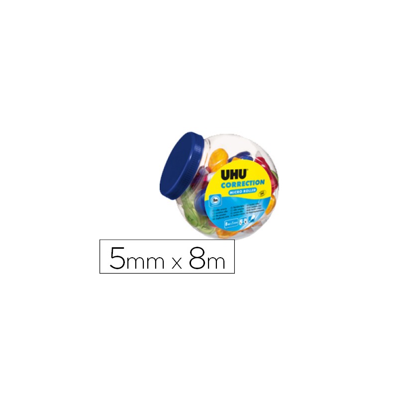 Corretor fita uhu 5 mm x 8...