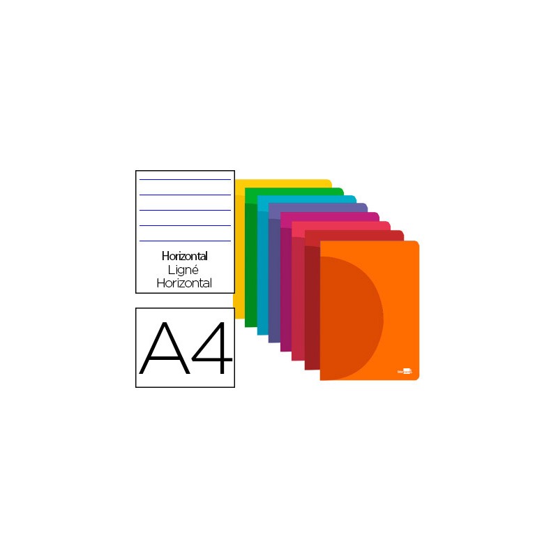 Caderno agrafado liderpapel...