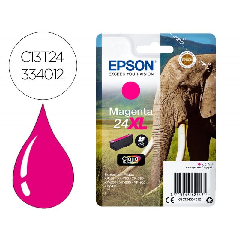 Tinteiro epson claria photo...