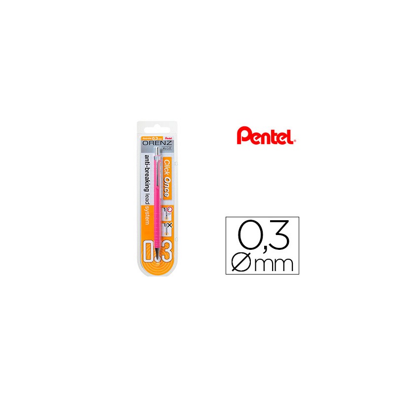 Lapiseira pentel orenz 0,3...
