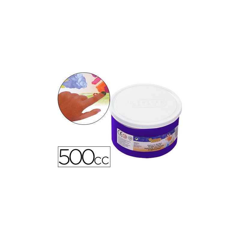 Pintura a dedos jovi 500 ml...