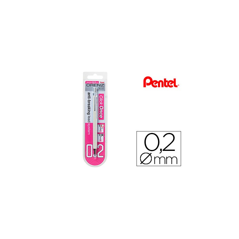 Lapiseira pentel orenz 0,2...