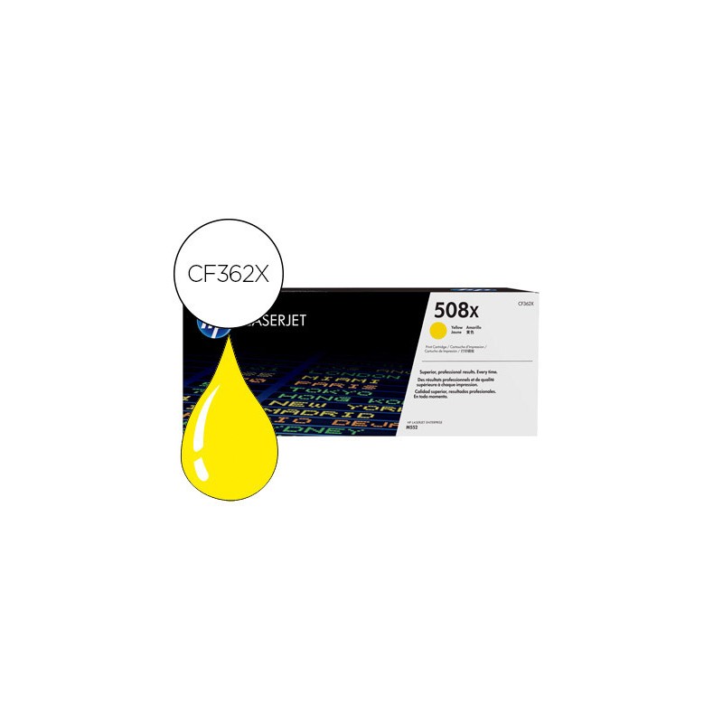 Toner hp 508x laserjet m552...