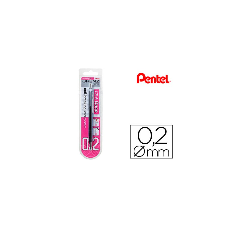 Lapiseira pentel orenz 0,2...