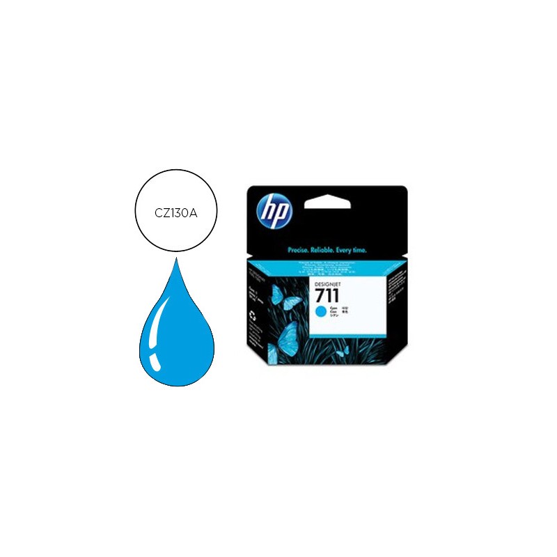 Tinteiro hp 711 cian 29 ml...