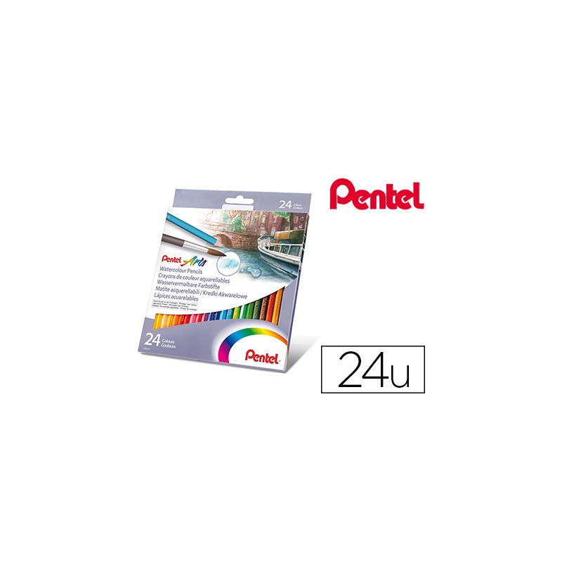 Lapis de cor pentel...