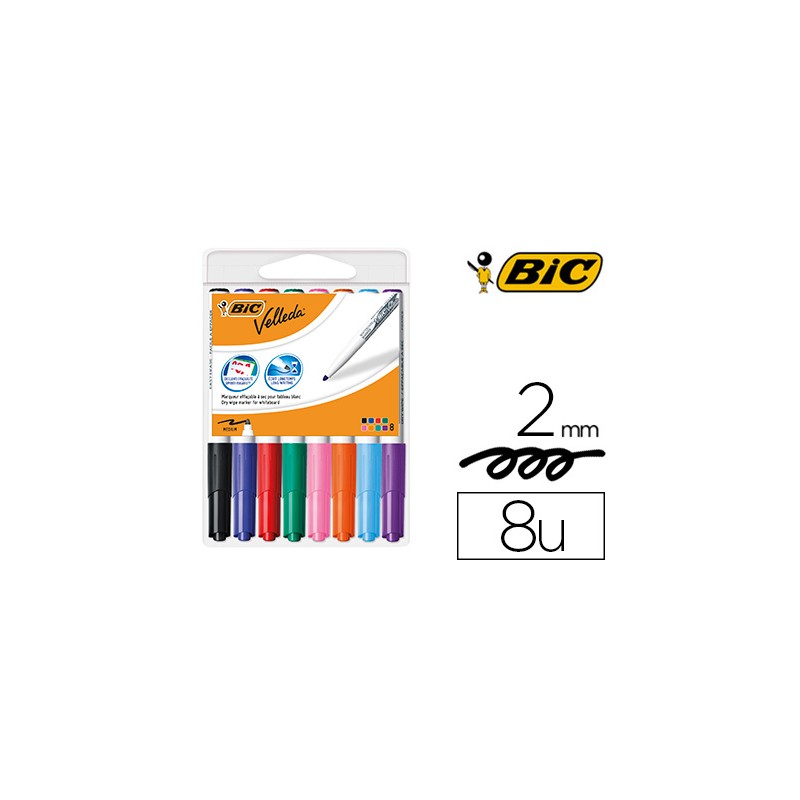 Marcador bic velleda para...