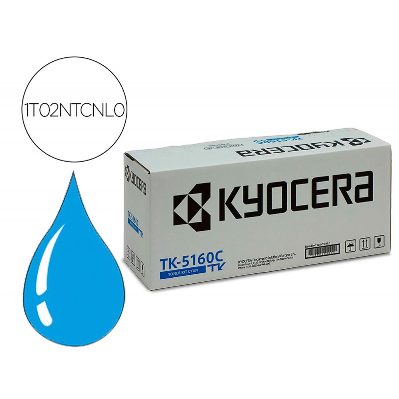 Toner kyocera tk-5160c cian