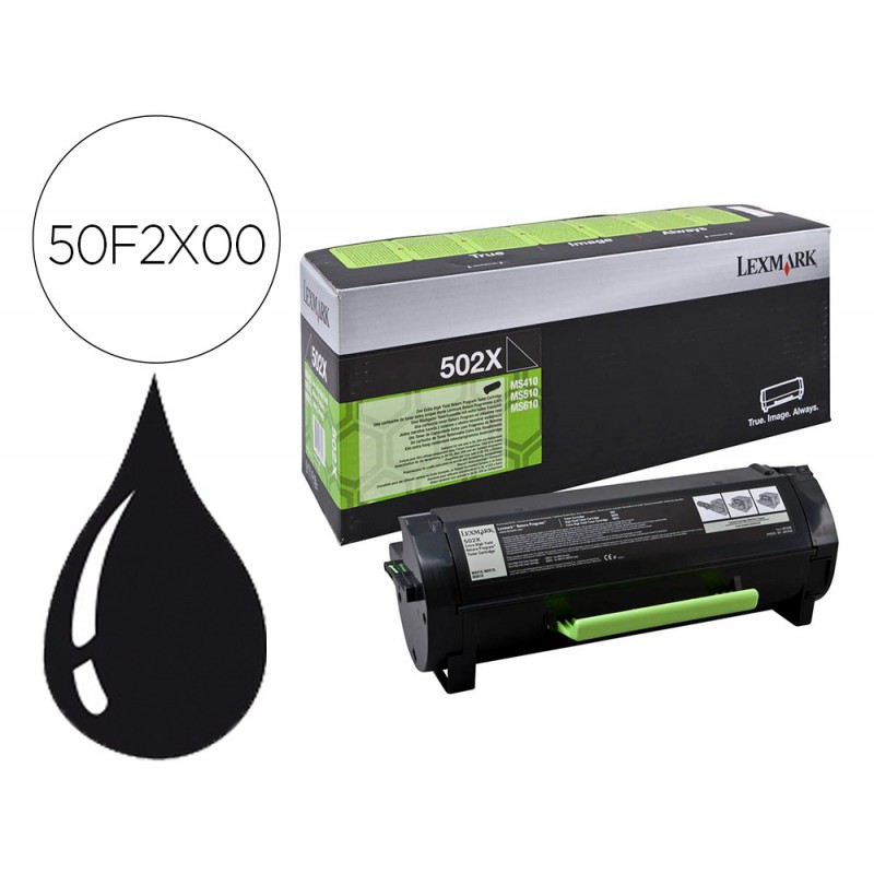 Toner lexmark 502x ms410 /...