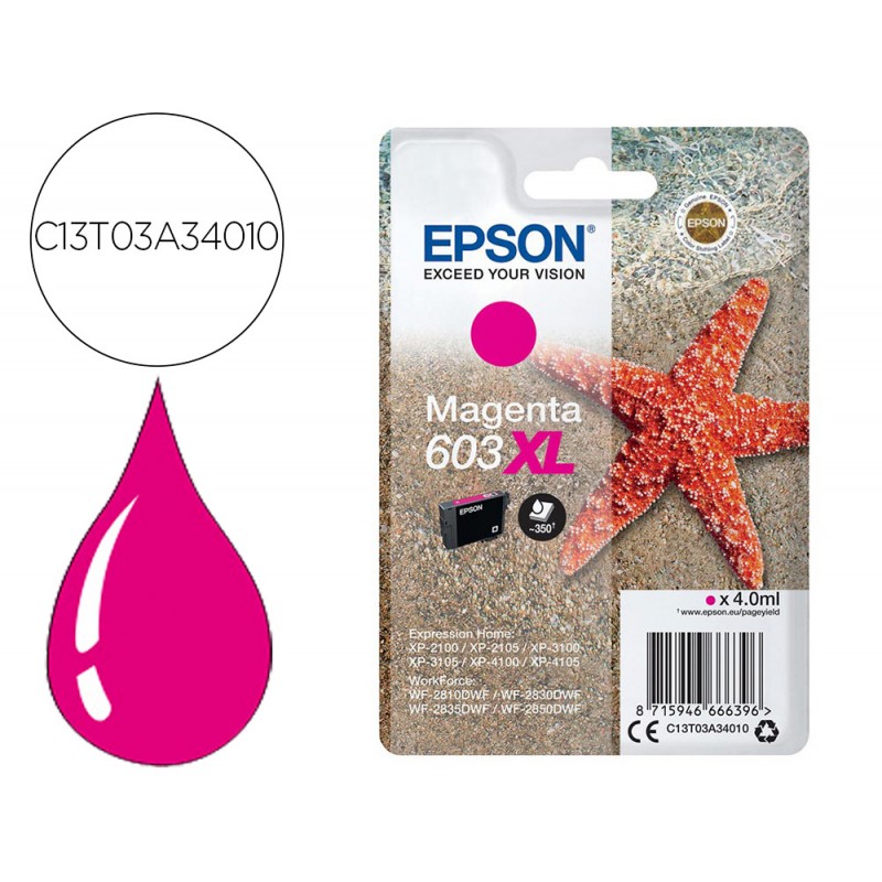 Tinteiro epson 603xl...