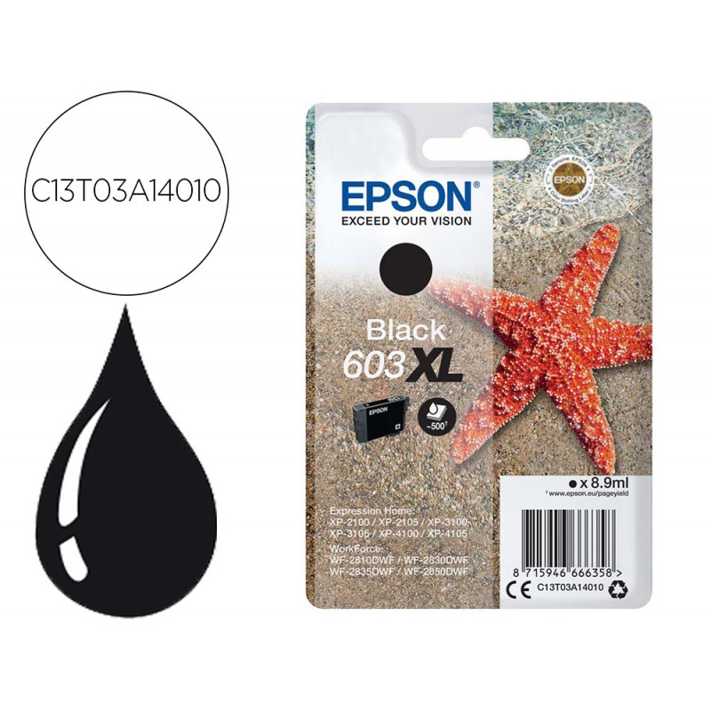 Tinteiro epson 603xl...
