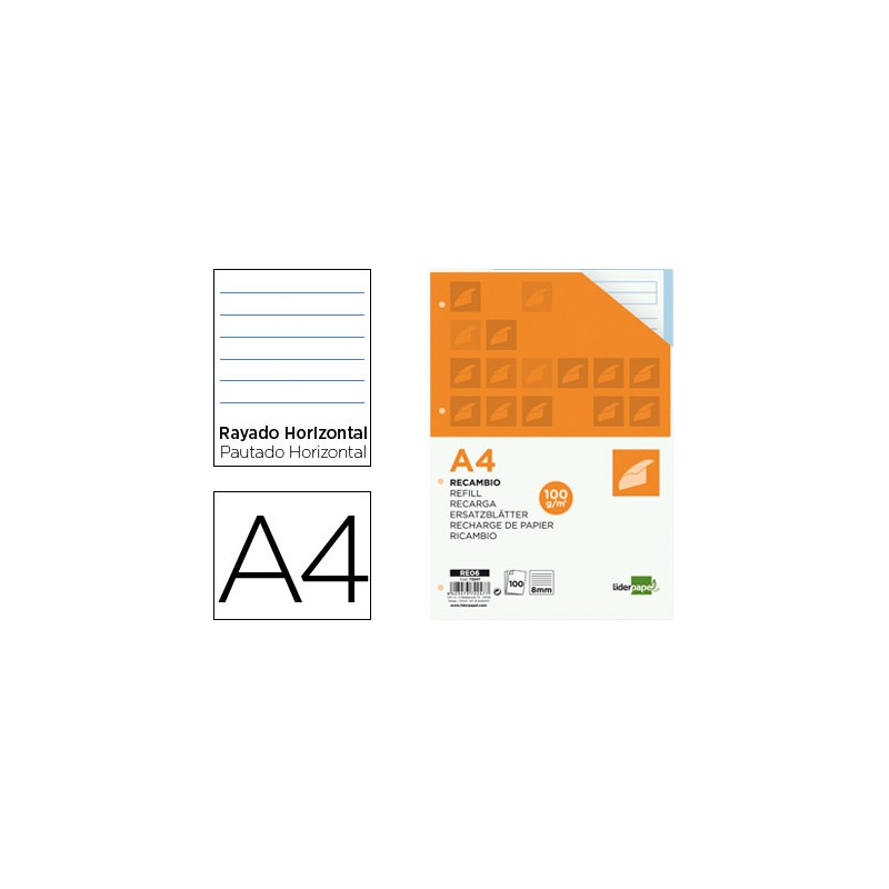 Recarga liderpapel din a4...