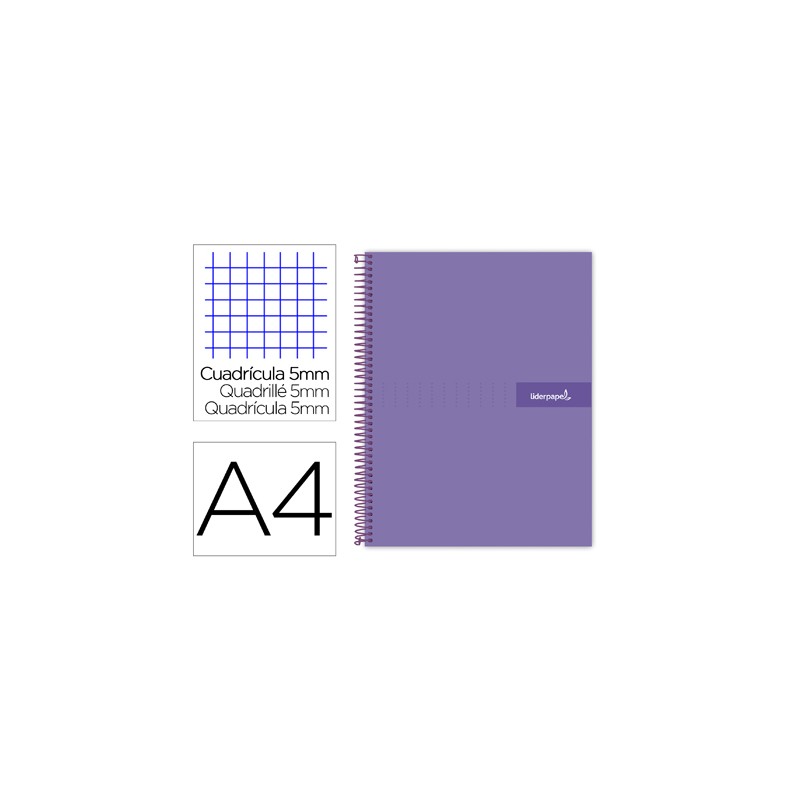 Caderno espiral liderpapel...