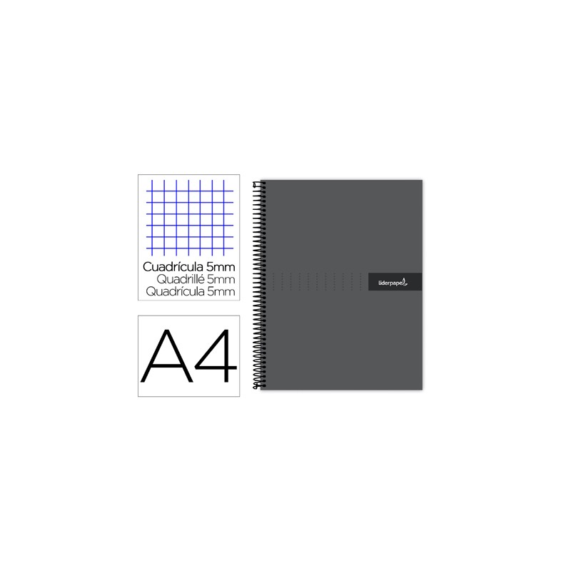 Caderno espiral liderpapel...