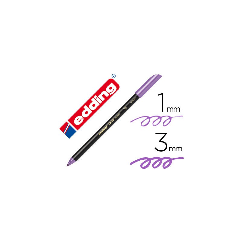 Marcador edding 1200 ponta...