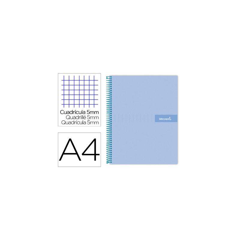 Caderno espiral liderpapel...