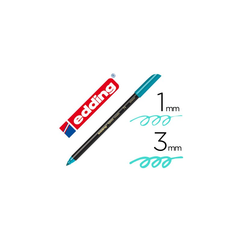 Marcador edding 1200 ponta...