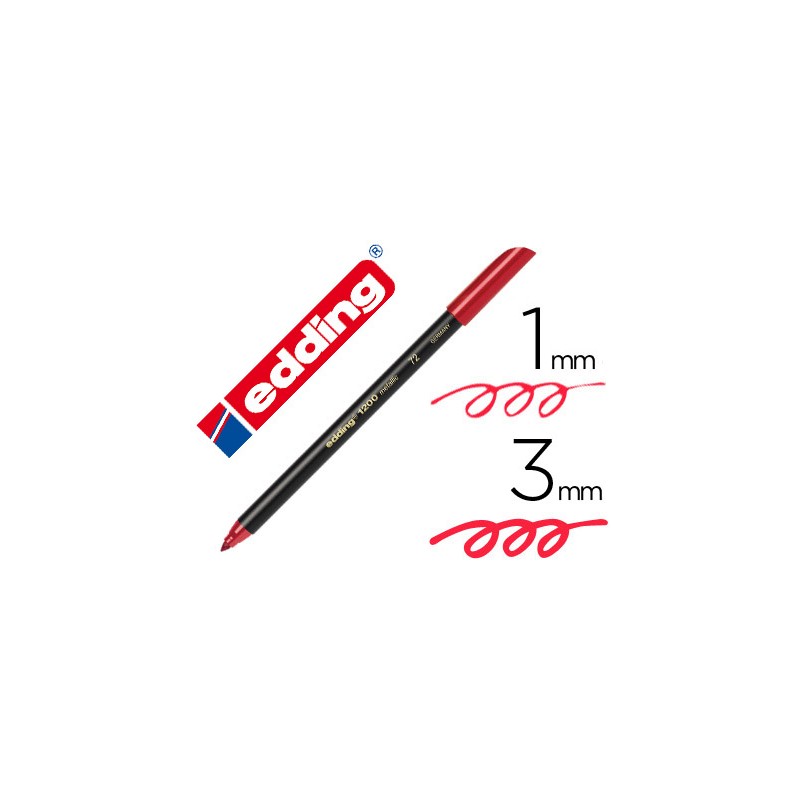 Marcador edding 1200 ponta...