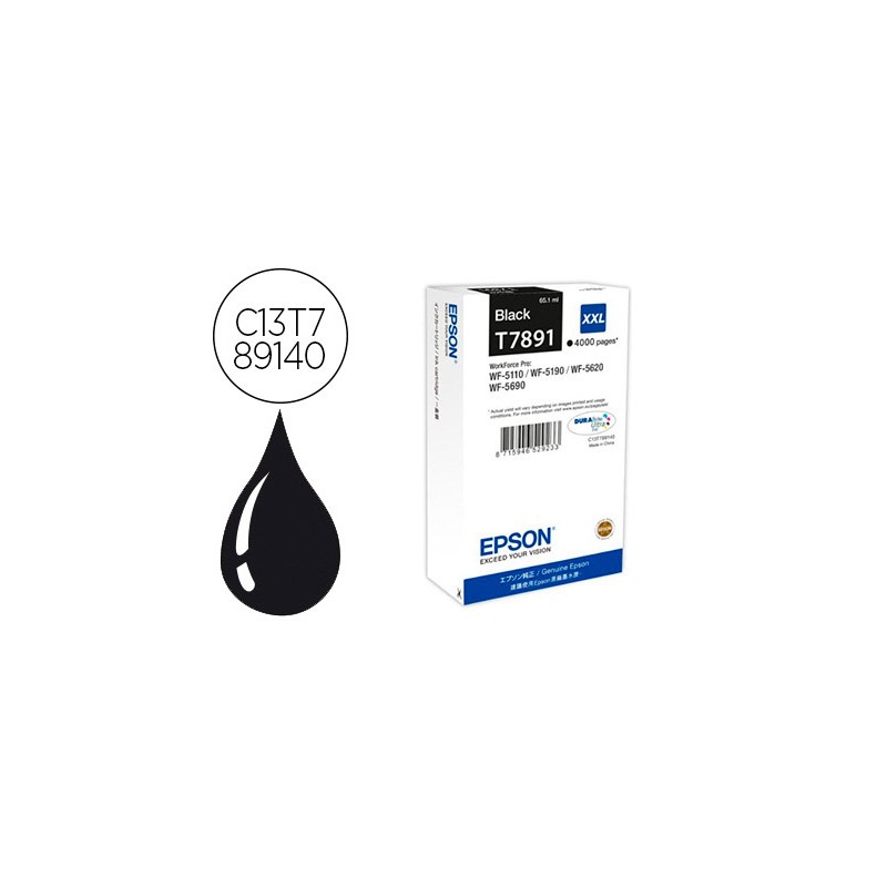 Tinteiro epson t7891 xxl...