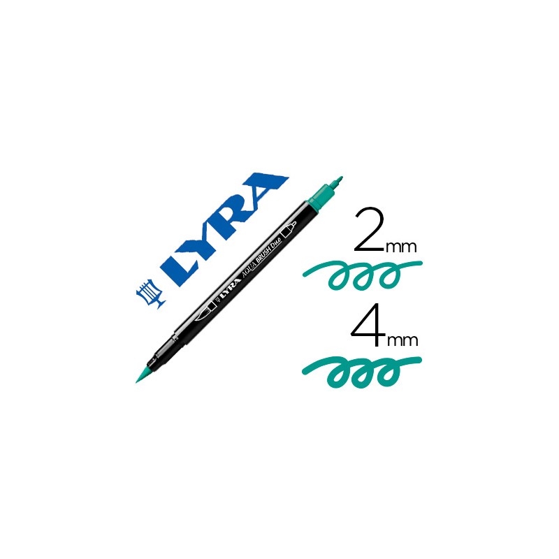 Marcador lyra aqua brush...
