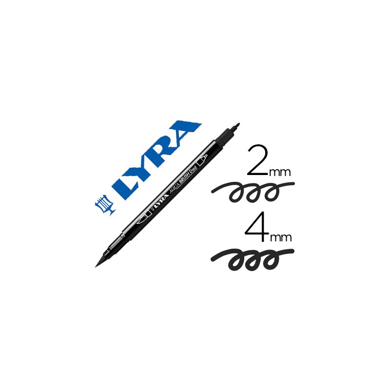 Marcador lyra aqua brush...