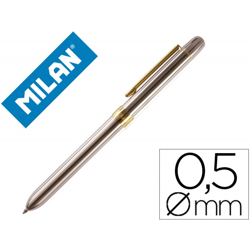 Esferografica milan cromada...