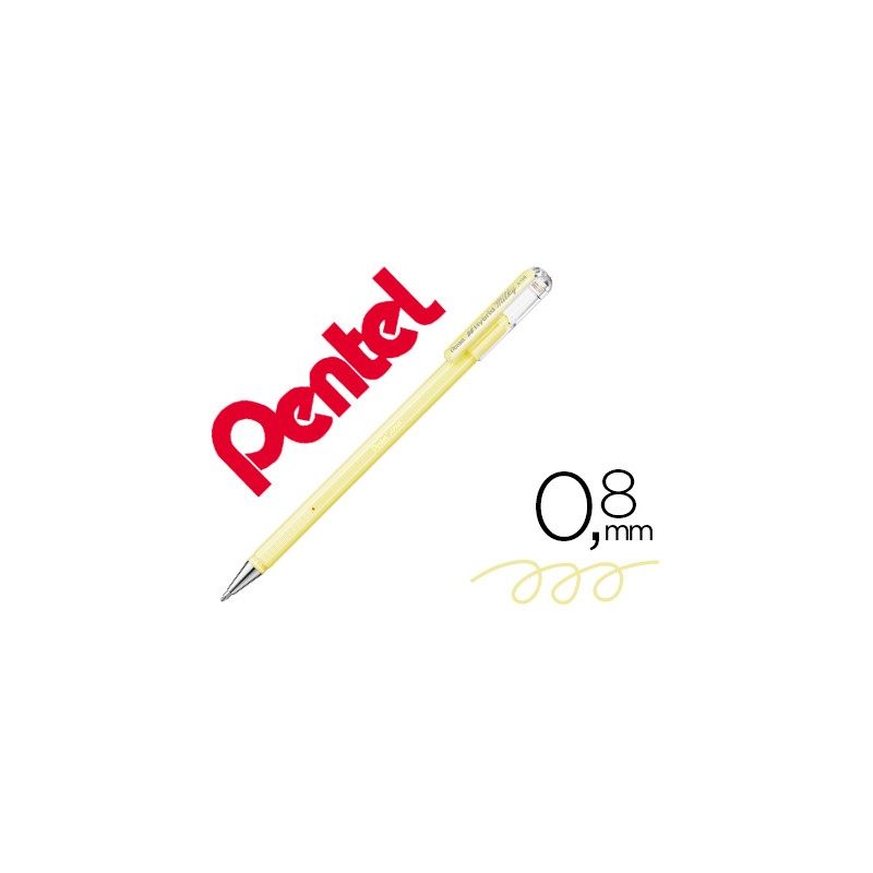 Roller pentel k108 amarelo...