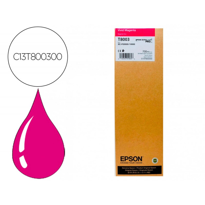 Tinteiro epson singlepack...