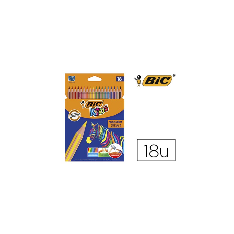 Lapis de cor bic evolution...