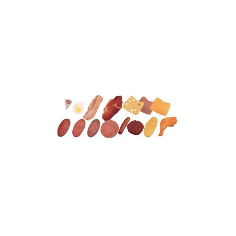 Jogo miniland carnes 16 pecas