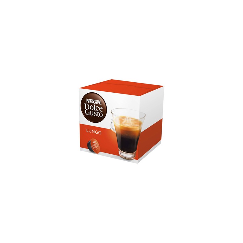 Cápsulas dolce gusto caffe lungo 16 unidades •