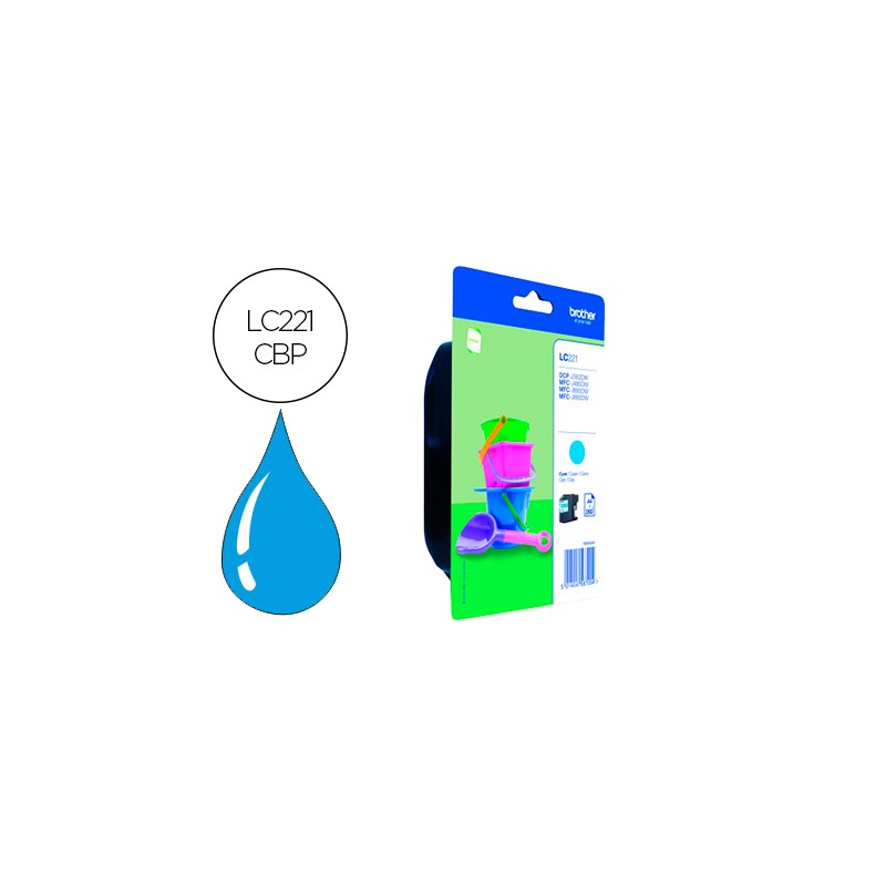 Tinteiro brother lc221c...