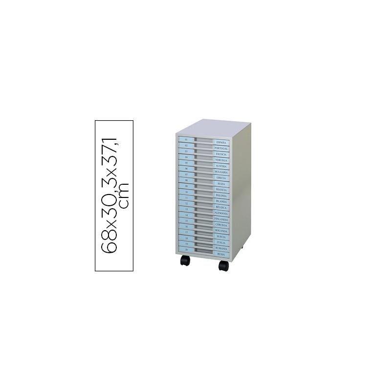 Arquivador clen metalico 20...