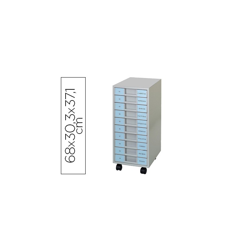 Arquivador clen metalico 10...