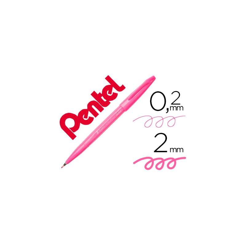 Caneta pincel pentel touch...