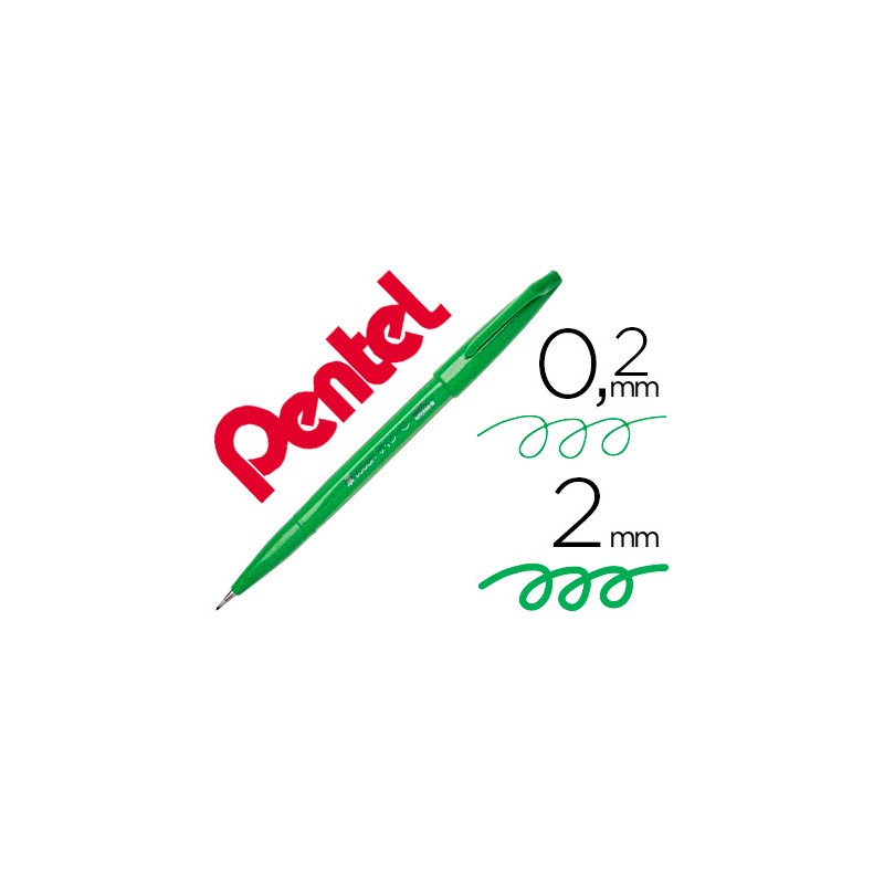 Caneta pincel pentel touch...