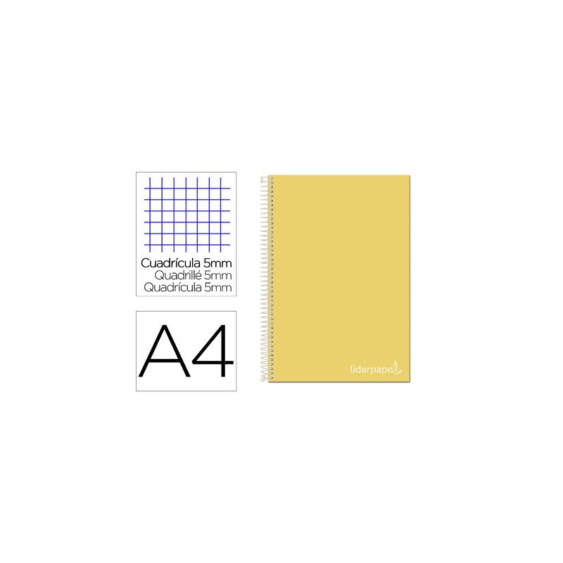 Caderno espiral liderpapel...