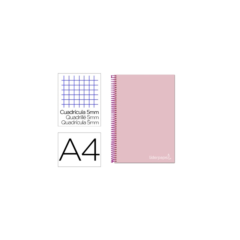 Caderno espiral liderpapel...