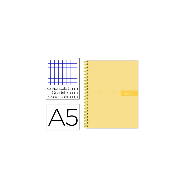 Caderno espiral liderpapel...