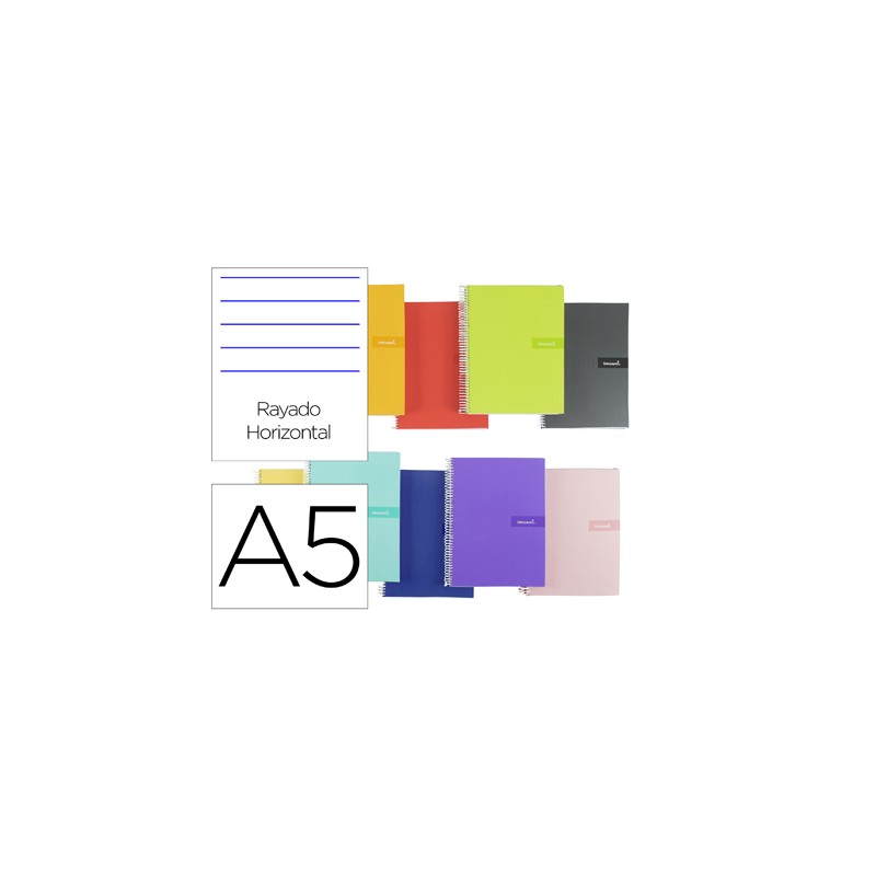 Caderno espiral liderpapel...