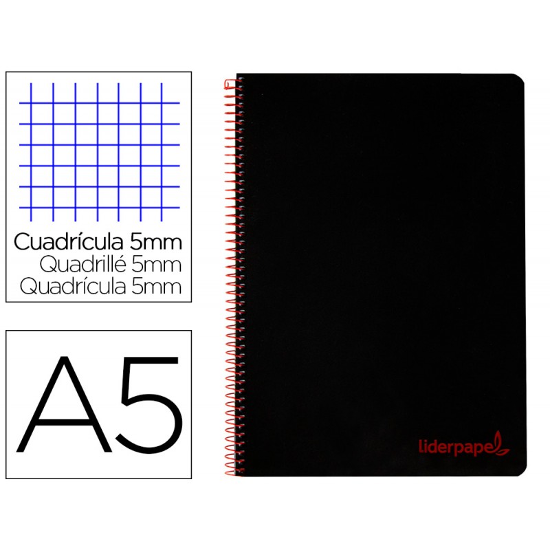 Caderno espiral liderpapel...