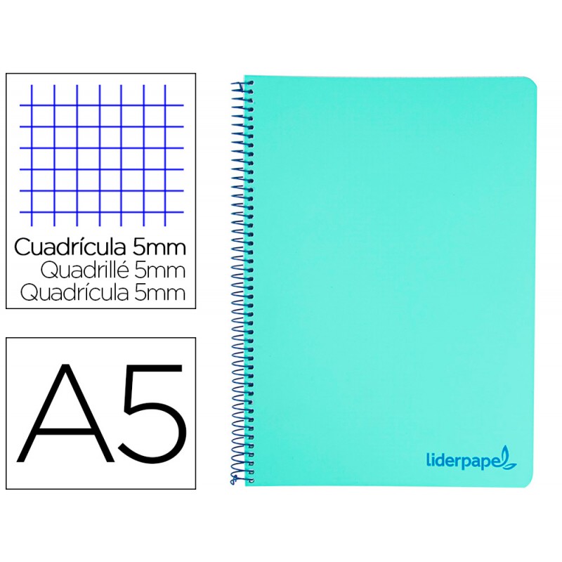Caderno espiral liderpapel...