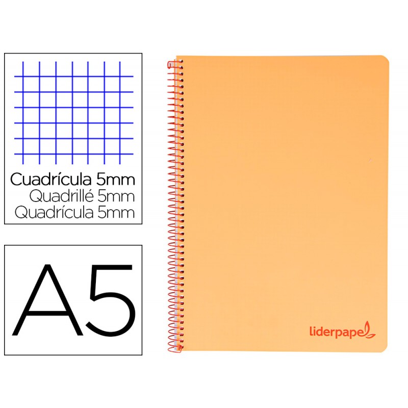 Caderno espiral liderpapel...