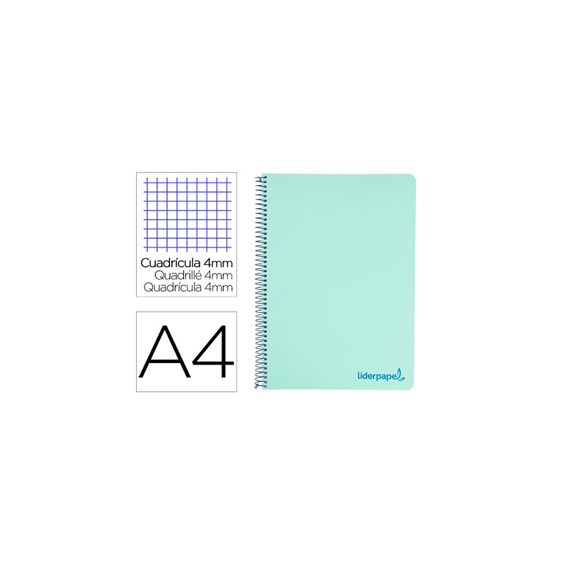 Caderno espiral liderpapel...