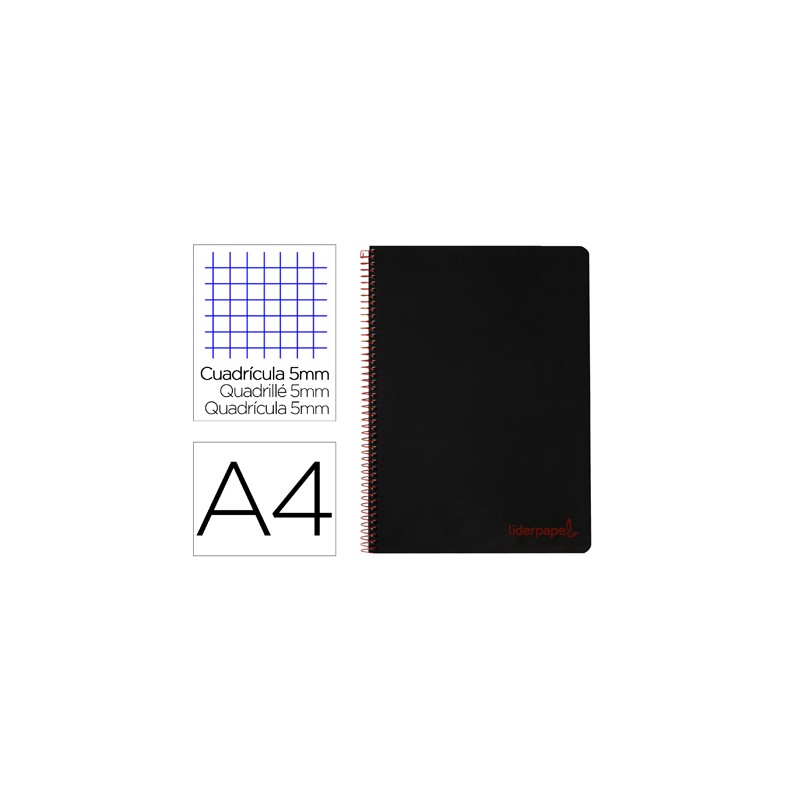 Caderno espiral liderpapel...