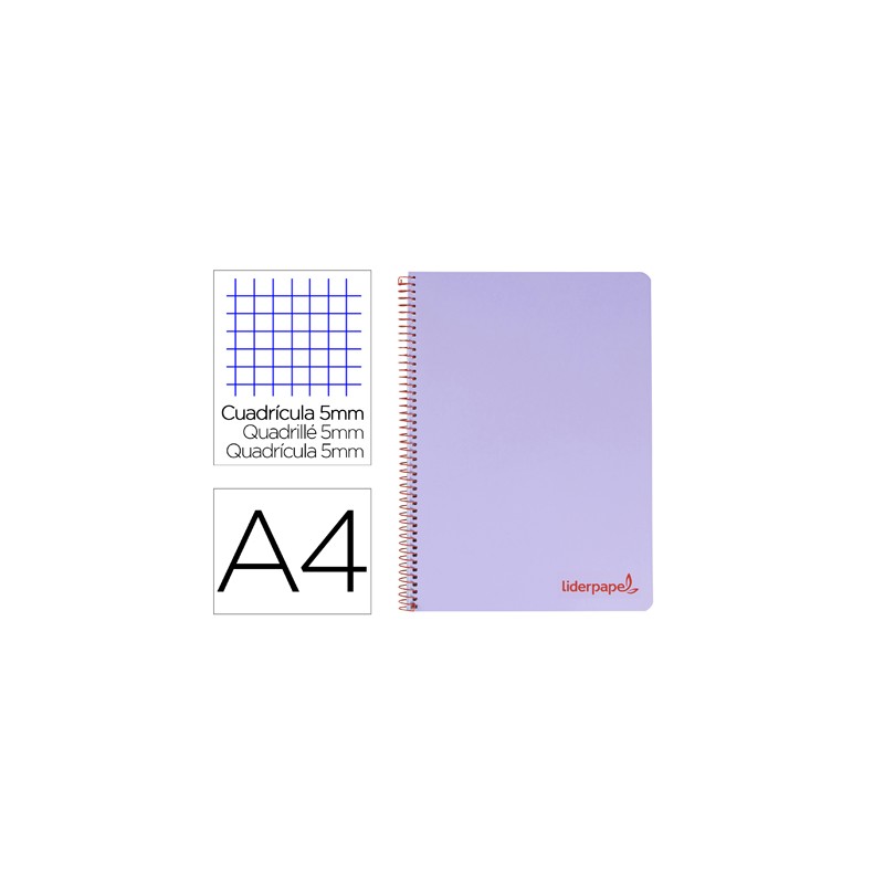 Caderno espiral liderpapel...